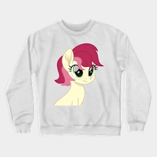 Rose portrait short mane Crewneck Sweatshirt